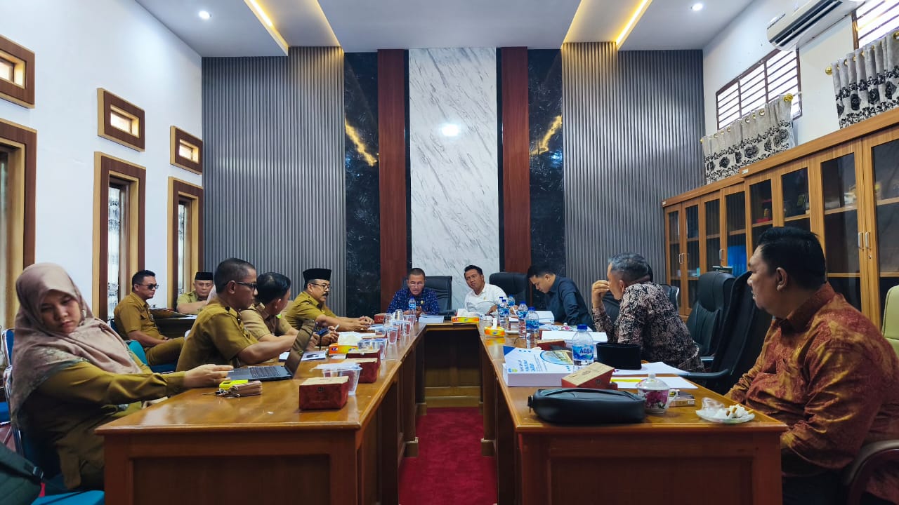 Suasana jalannya RDP Pansus 2 terkait Raperda LPJP APBD 2024 