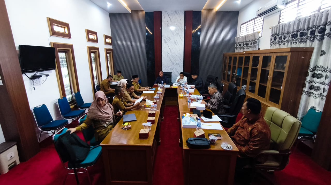 Suasana jalannya RDP Pansus 2 terkait Raperda LPJP APBD 2024 