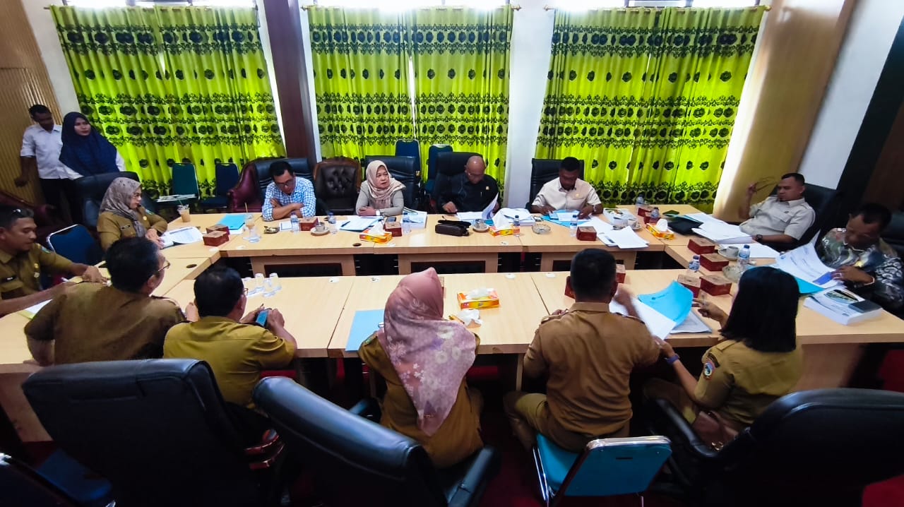 Suasana jalannya RDP Pansus 3 terkait Raperda LPJP APBD 2024