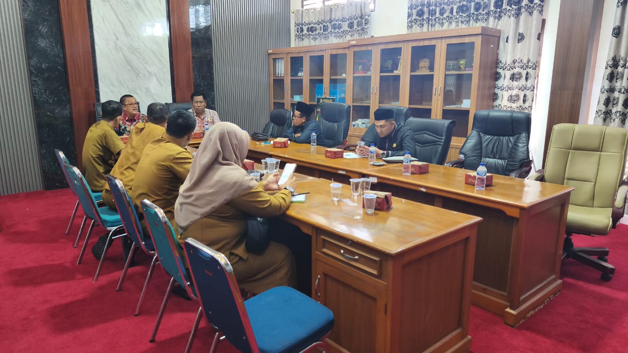 Suasana jalannya RDP Pansus 2 terkait Raperda LPJP APBD 2024