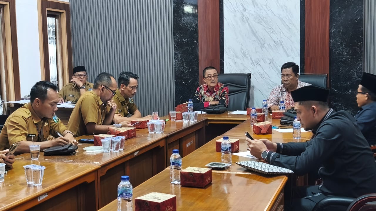 Suasana jalannya RDP Pansus 2 terkait Raperda LPJP APBD 2024