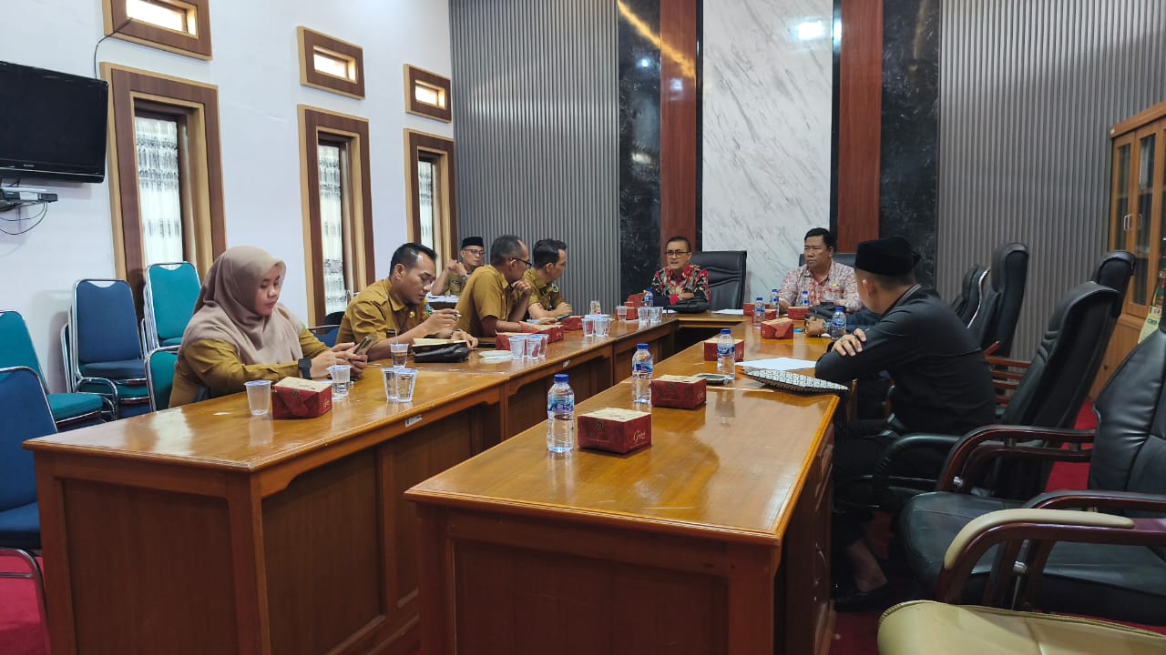 Suasana jalannya RDP Pansus 2 terkait Raperda LPJP APBD 2024