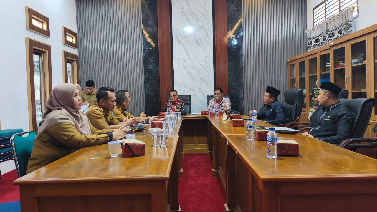 Suasana jalannya RDP Pansus 2 terkait Raperda LPJP APBD 2024